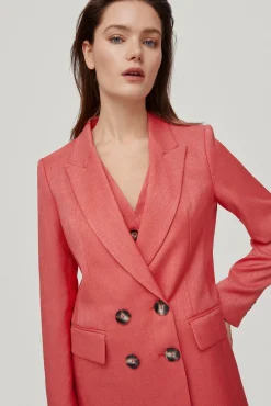 Blazer Cruzada Botones A Contraste.^Pedro del Hierro Hot