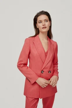 Blazer Cruzada Botones A Contraste.^Pedro del Hierro Hot
