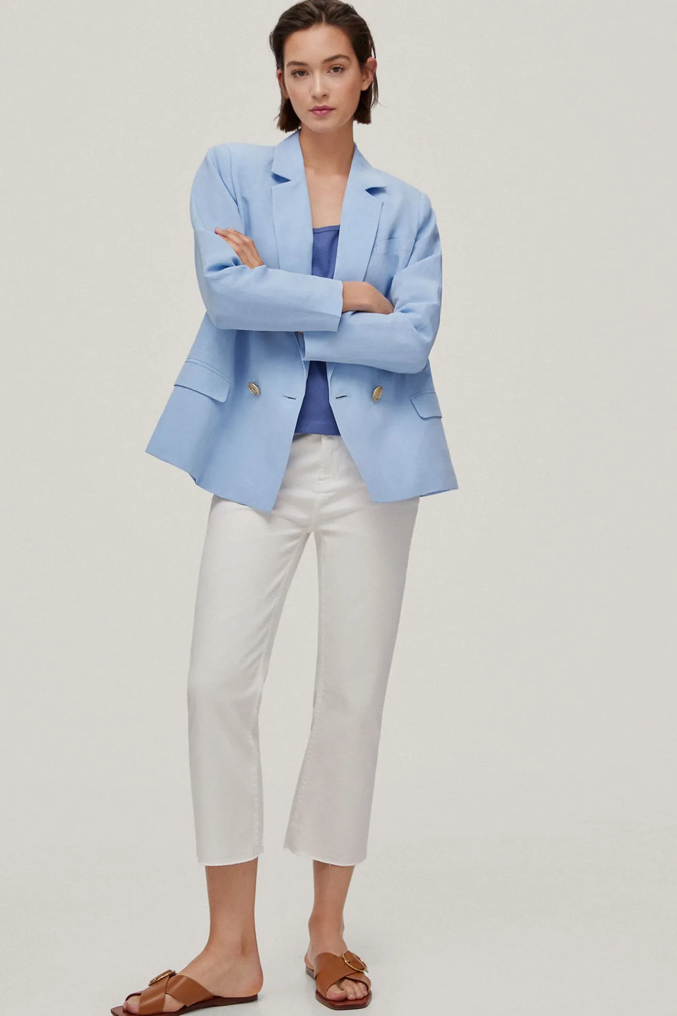 Blazer Cruzada Botones Marineros^Pedro del Hierro Fashion