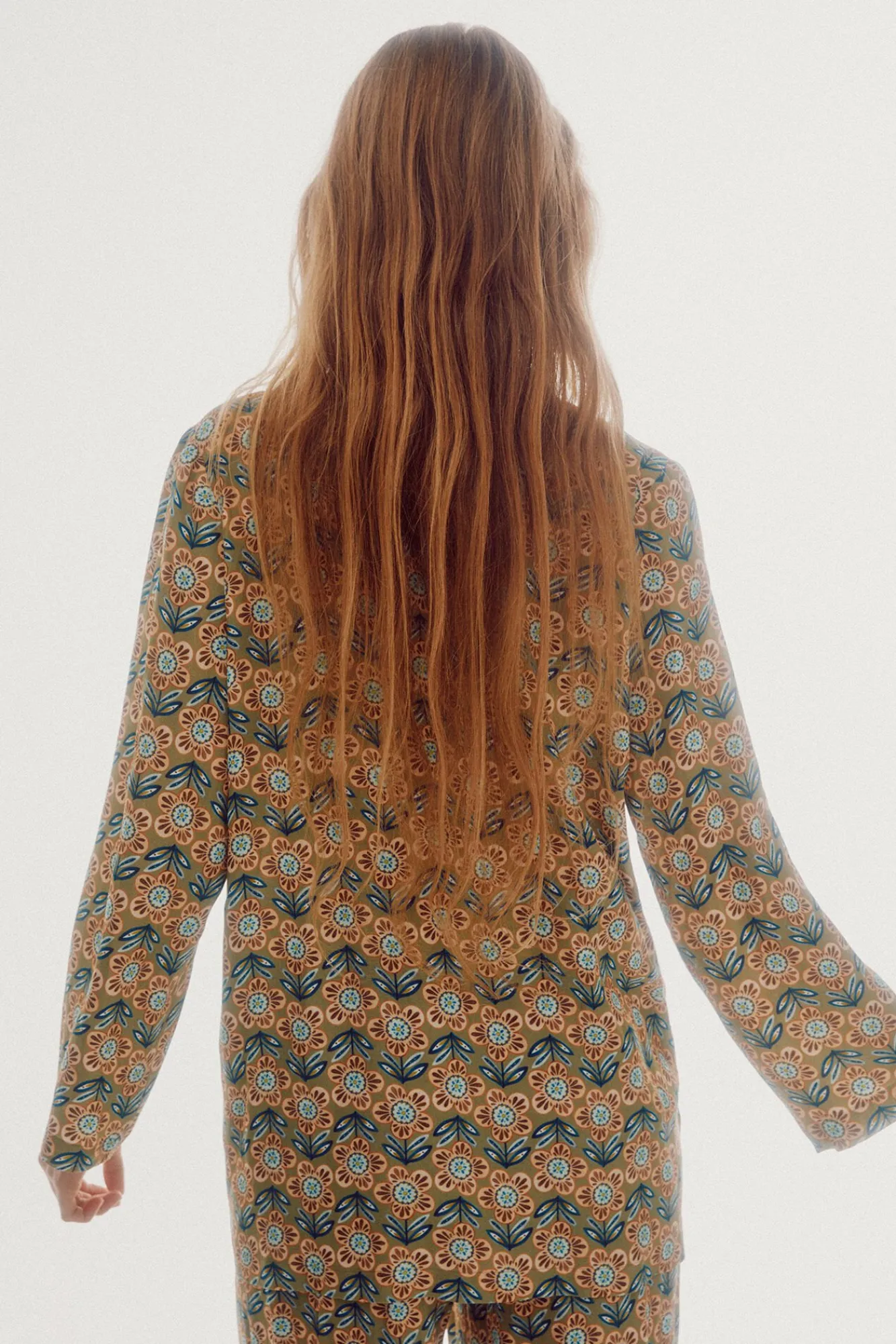 Blazer Fluida Estampada^Slowlove Hot
