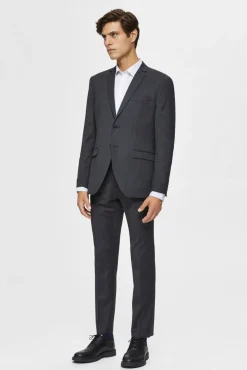 Blazer Slim Con Solapas^Selected Discount