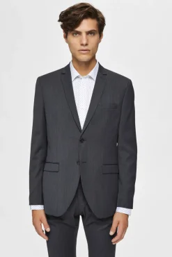 Blazer Slim Con Solapas^Selected Discount
