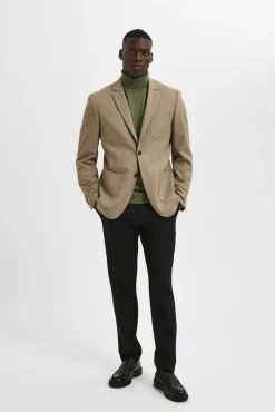 Blazer Slim Fit Elaborada Con Materiales Reciclados^Selected Fashion