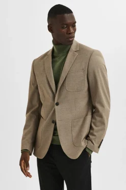 Blazer Slim Fit Elaborada Con Materiales Reciclados^Selected Fashion