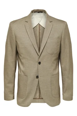 Blazer Slim Fit Elaborada Con Materiales Reciclados^Selected Fashion