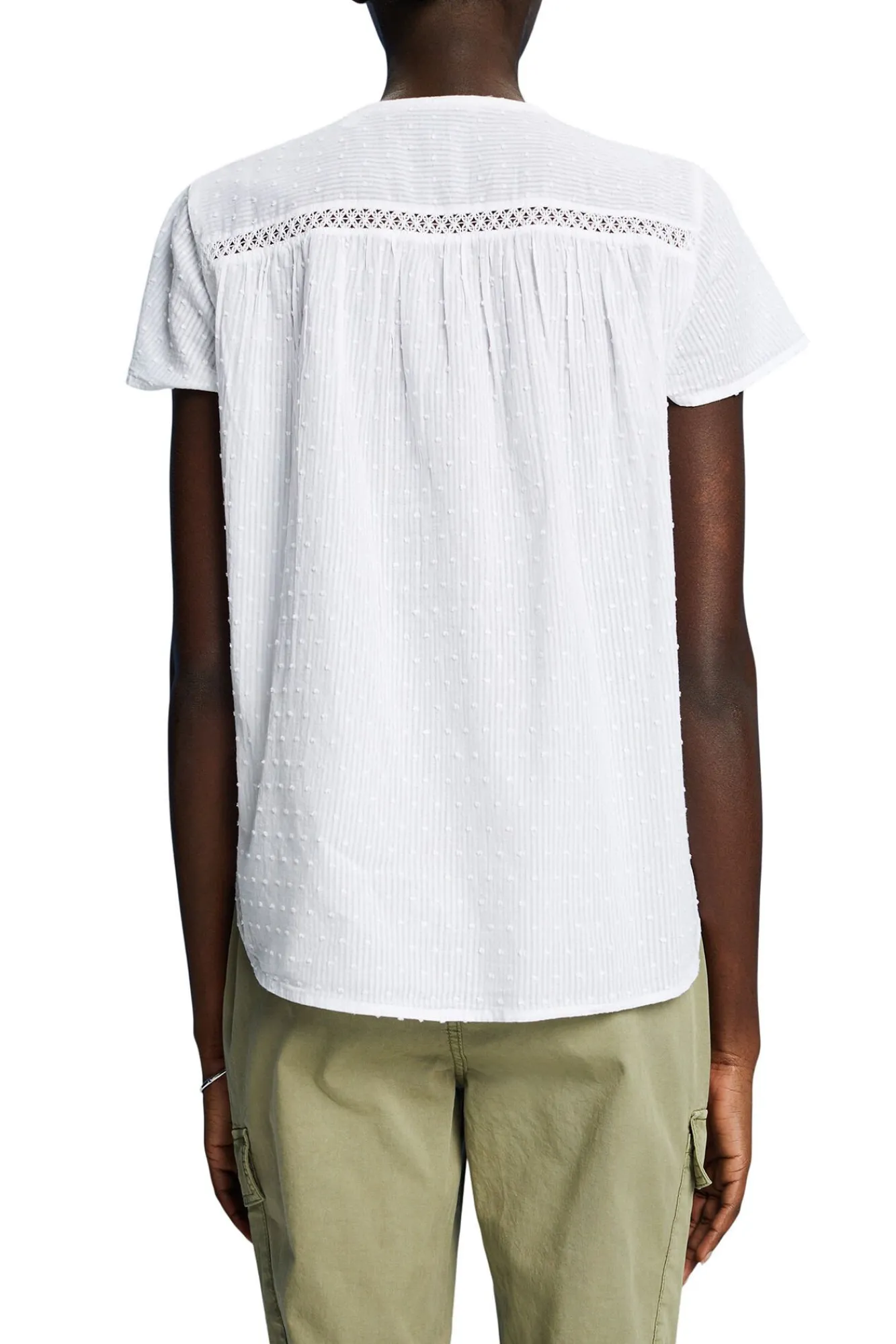 Blusa Algodon Holgada Lazada^Esprit Store