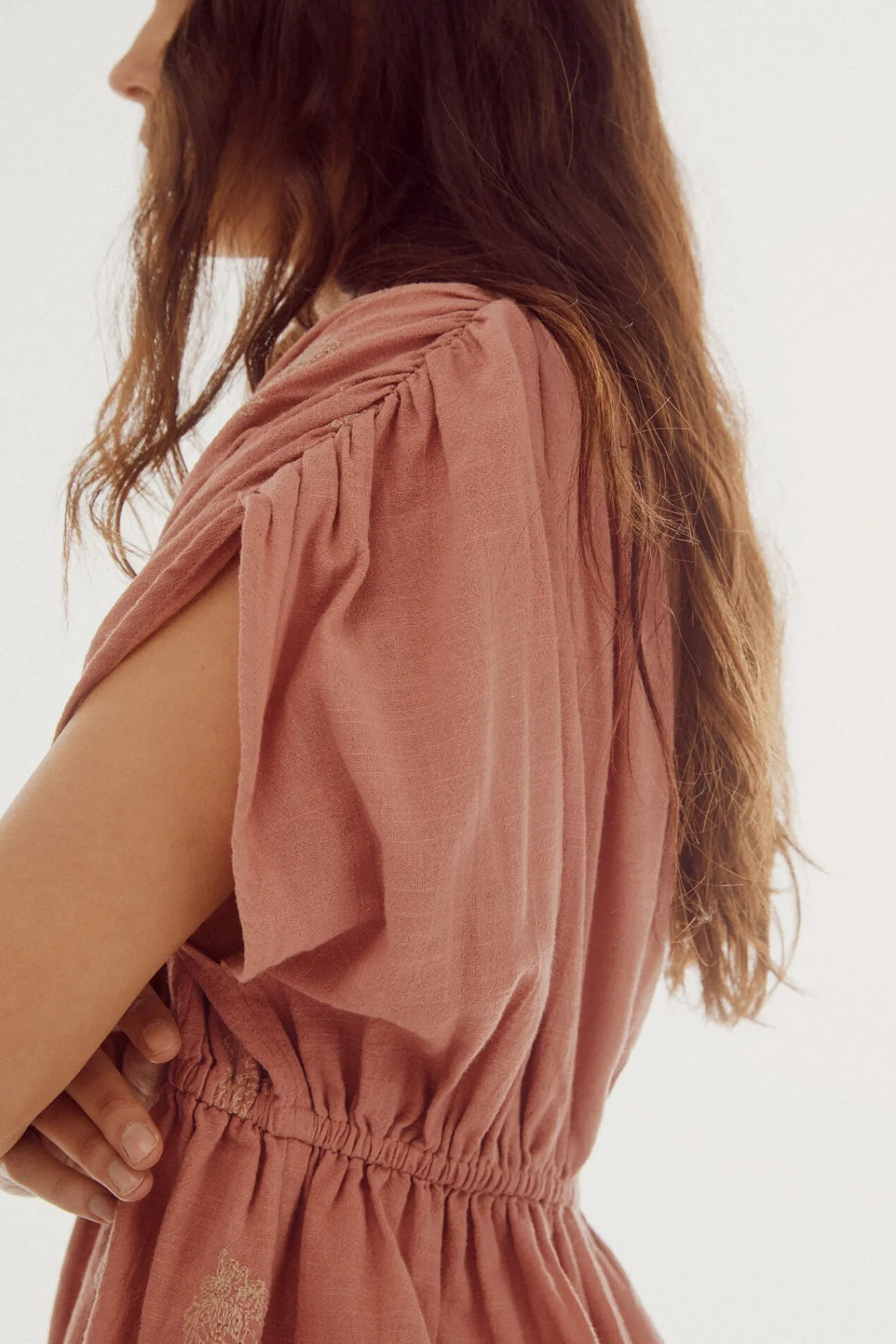 Blusa Bordada A Contraste^Slowlove Fashion