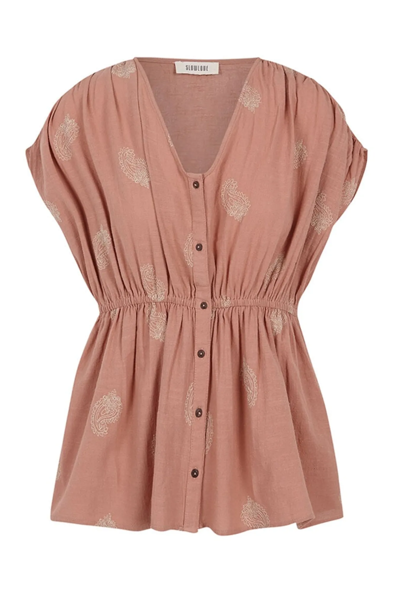 Blusa Bordada A Contraste^Slowlove Fashion