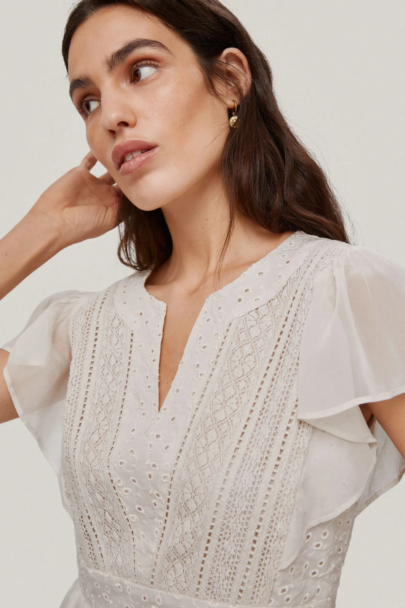 Blusa Bordada Romantica^Pedro del Hierro Cheap