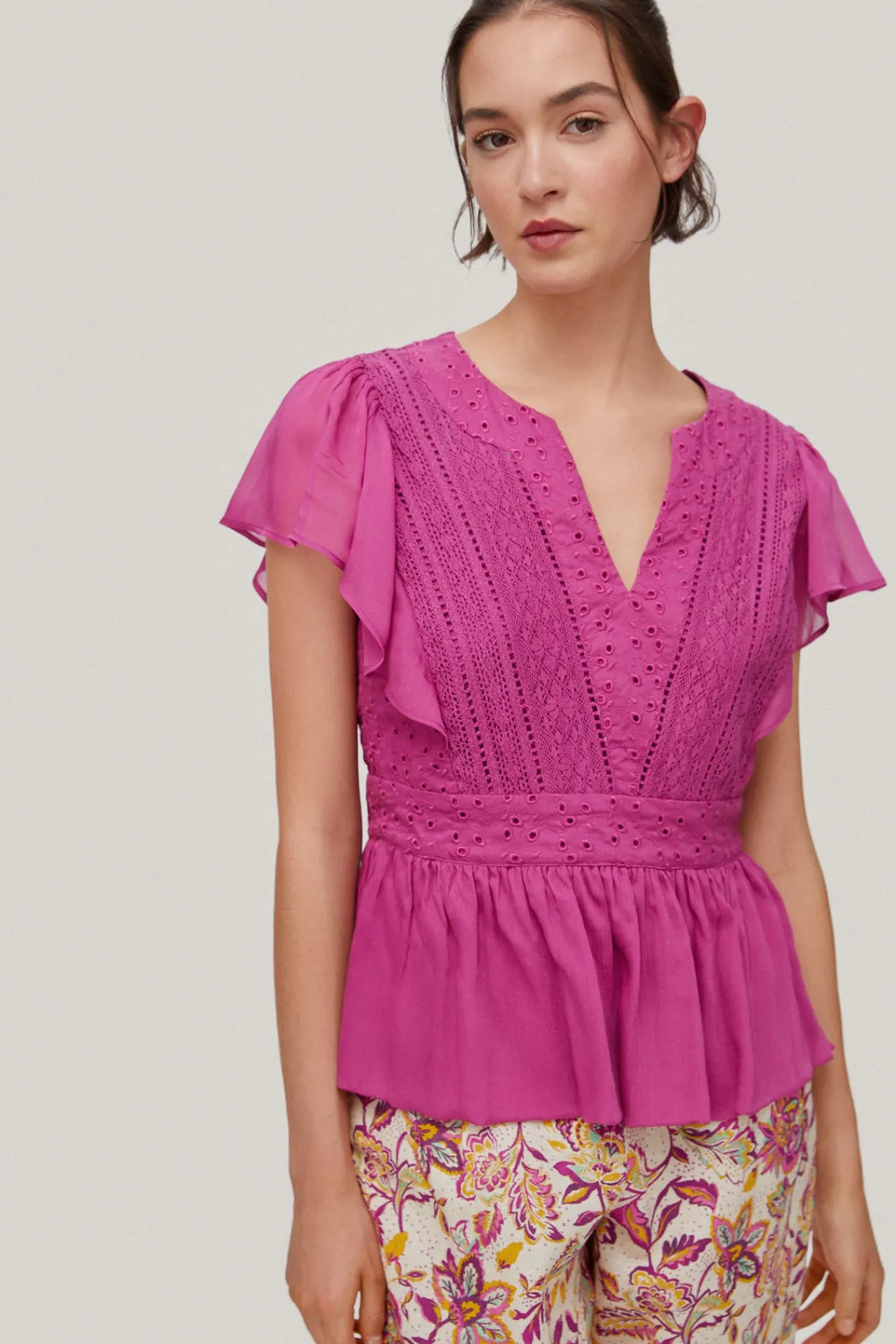 Blusa Bordada Romantica^Pedro del Hierro Flash Sale