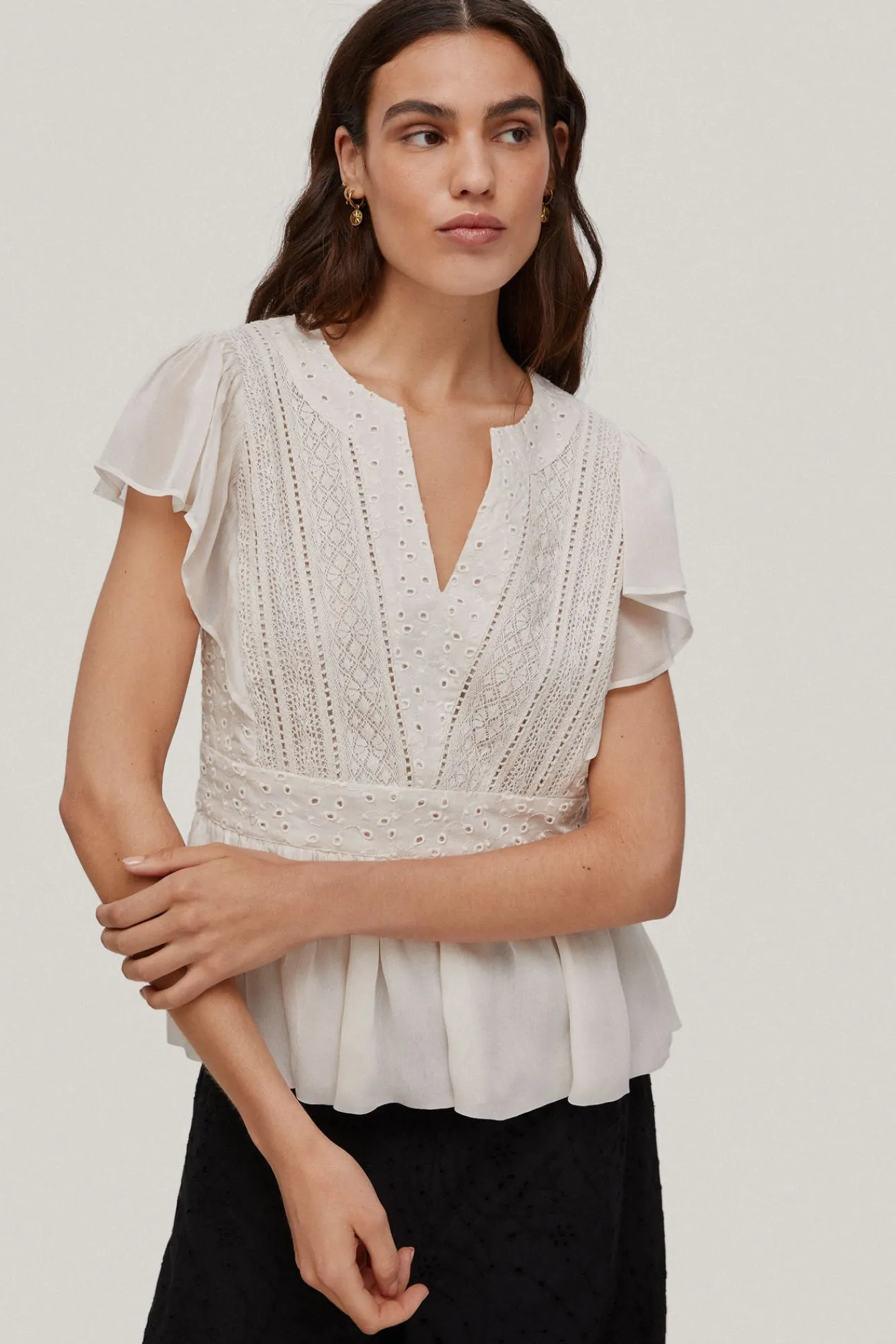 Blusa Bordada Romantica^Pedro del Hierro Cheap
