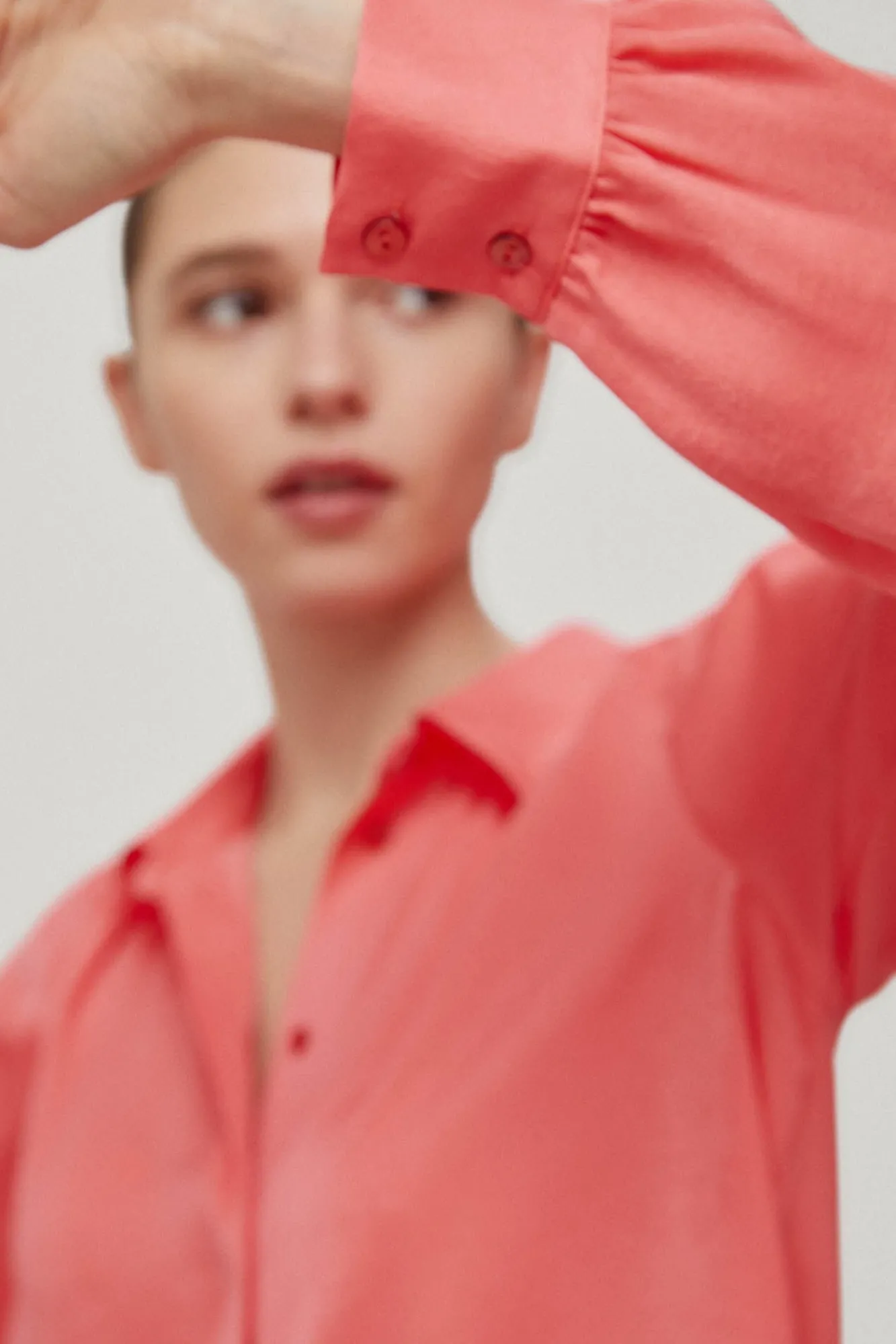 Blusa Camisera Satinada^Pedro del Hierro Fashion