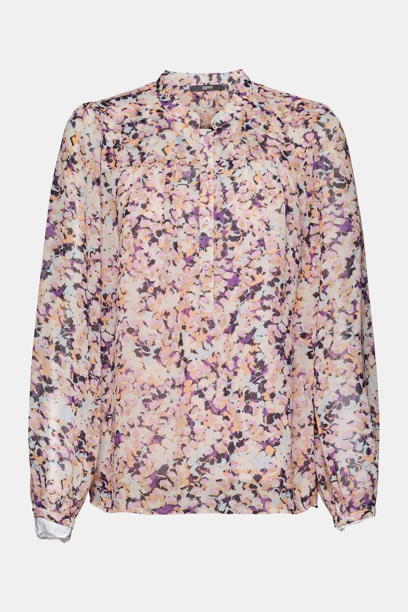Blusa Chiffon Estampado Floral^Esprit Clearance