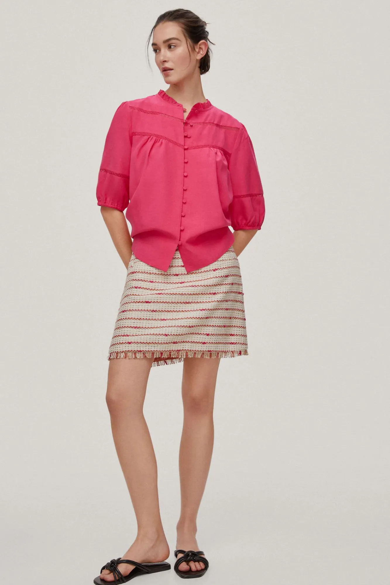 Blusa Con Cintas^Pedro del Hierro Clearance