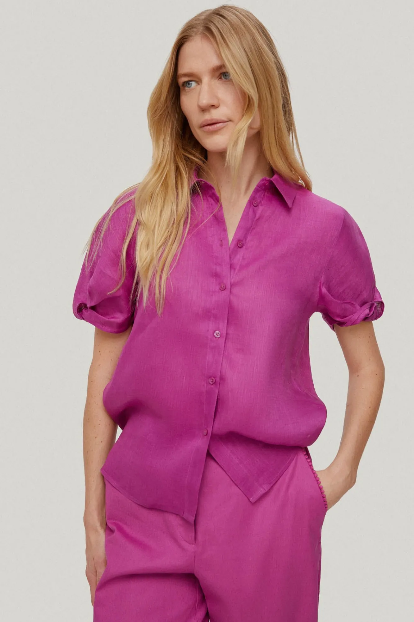 Blusa Con Detalle En Punos^Pedro del Hierro New