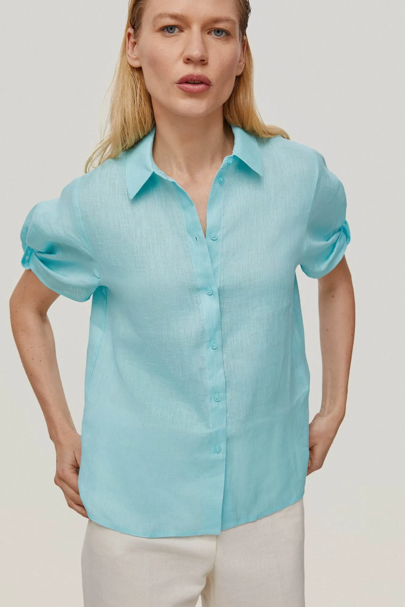 Blusa Con Detalle En Punos^Pedro del Hierro Best