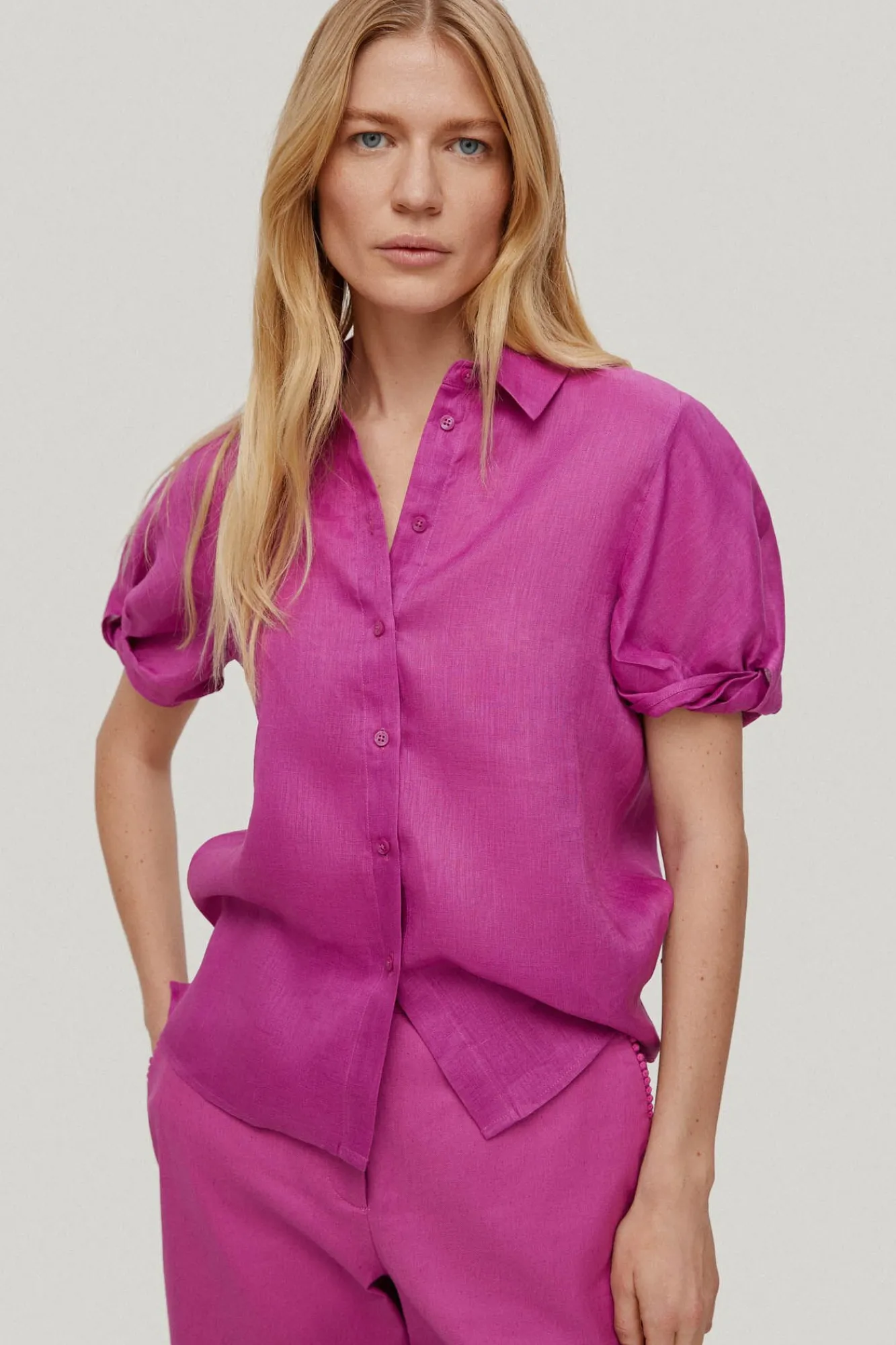 Blusa Con Detalle En Punos^Pedro del Hierro New