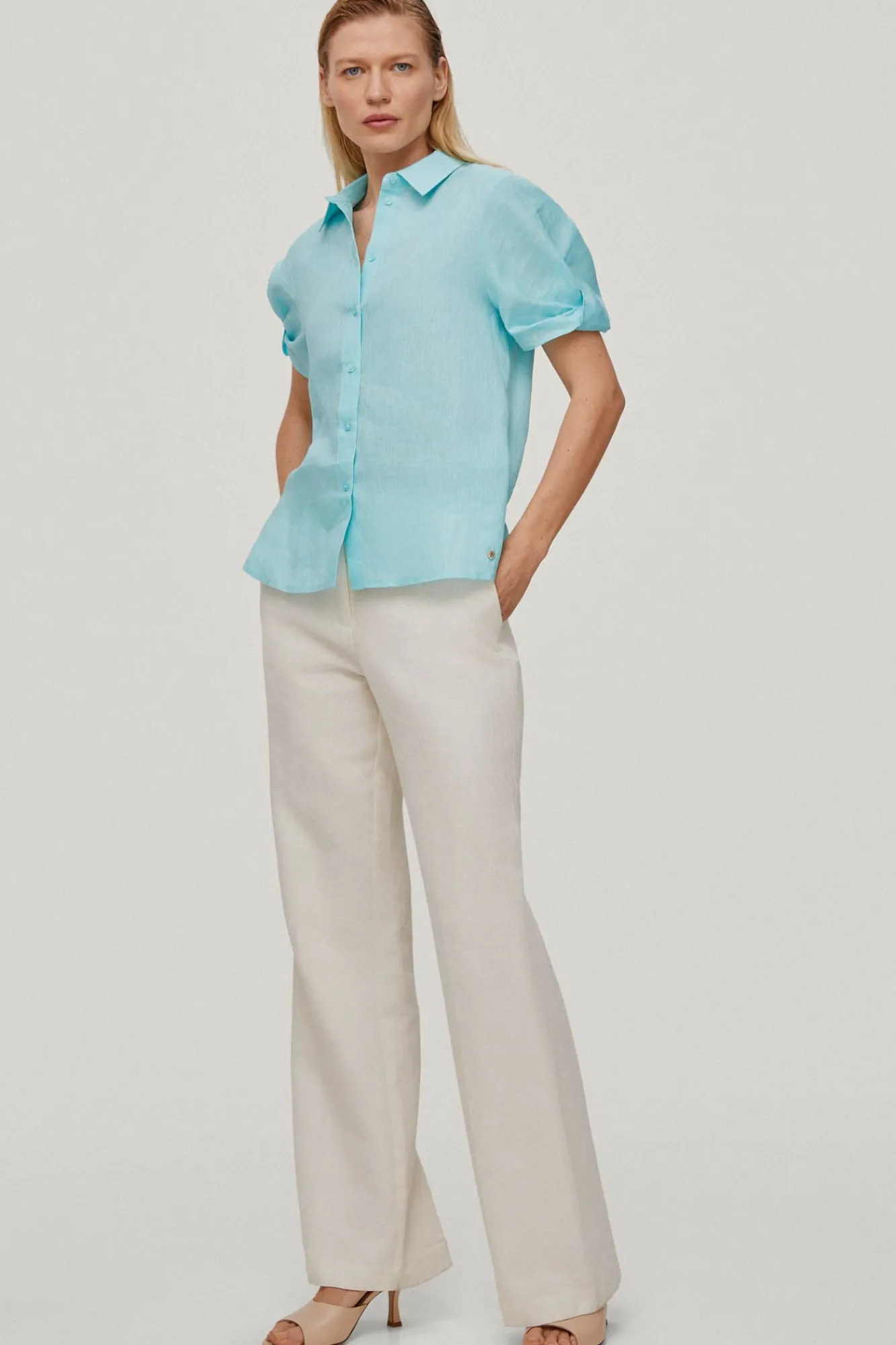 Blusa Con Detalle En Punos^Pedro del Hierro Best