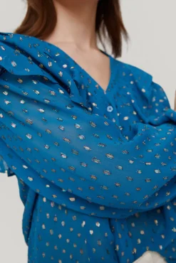Blusa Con Detalles De Lurex^Pedro del Hierro Shop