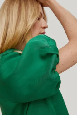 Blusa Con Manga Abullonada^Pedro del Hierro New