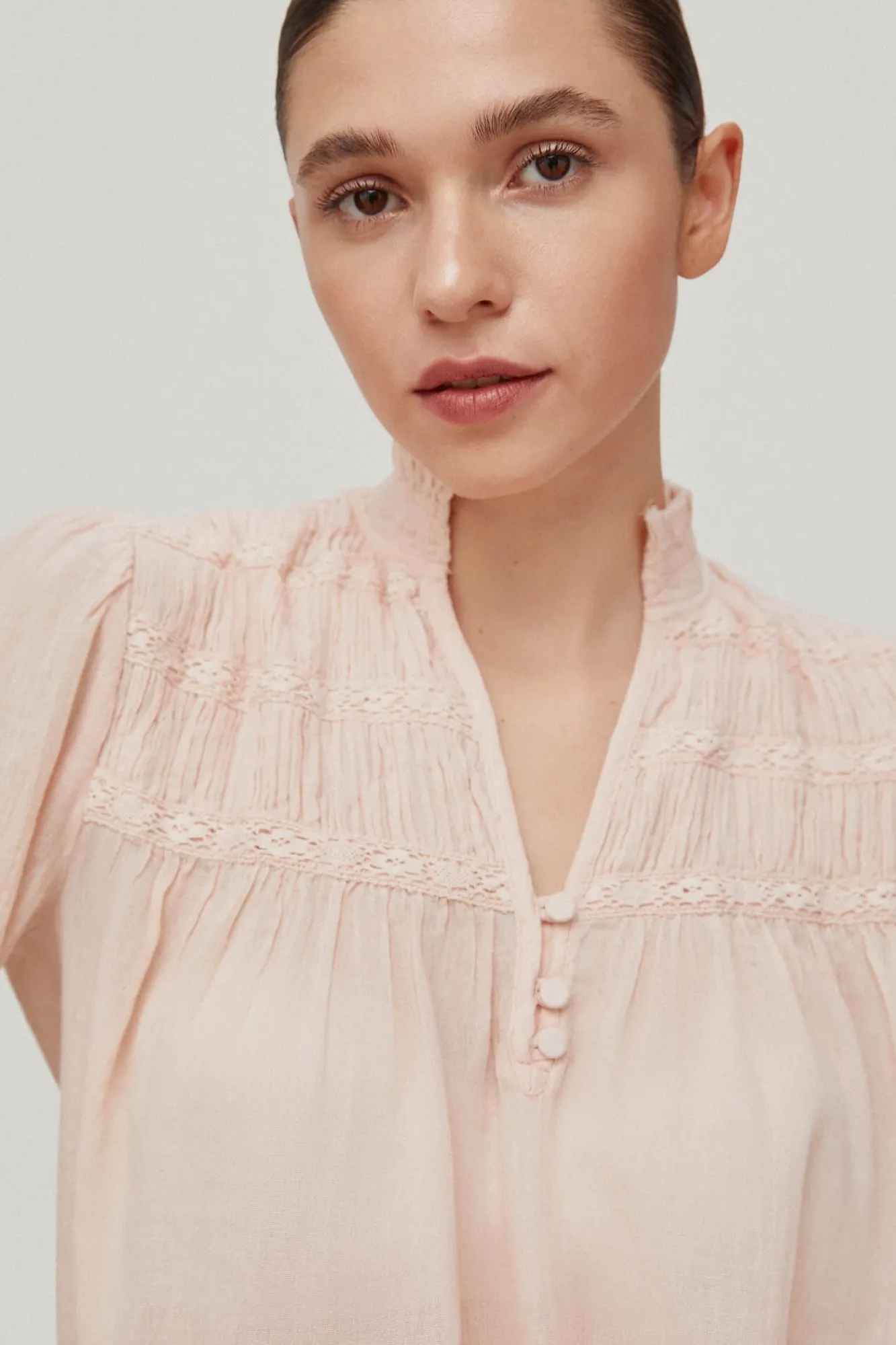 Blusa Detalle Pechera^Pedro del Hierro Cheap