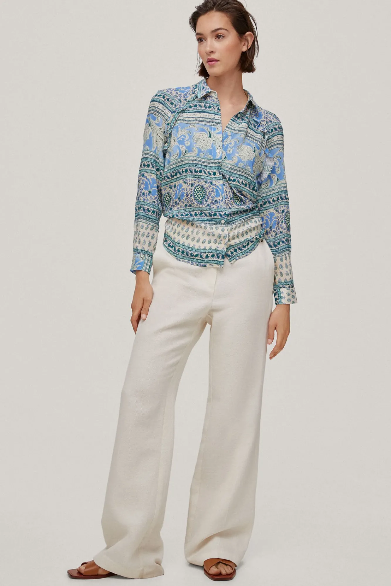 Blusa En Viscosa Estampada^Pedro del Hierro Clearance