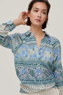 Blusa En Viscosa Estampada^Pedro del Hierro Clearance