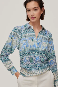 Blusa En Viscosa Estampada^Pedro del Hierro Clearance
