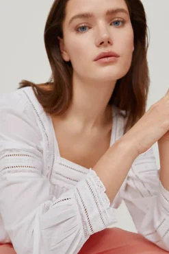 Blusa Entredoses Y Jaretas.^Pedro del Hierro Cheap
