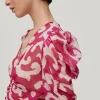 Blusa Estampada Con Frunce^Pedro del Hierro Hot