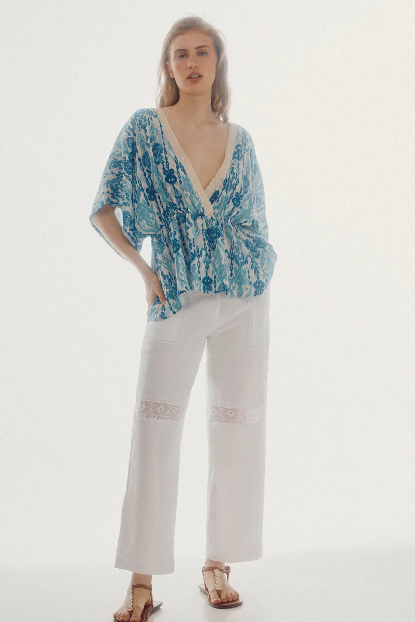 Blusa Fluida^Slowlove Best Sale