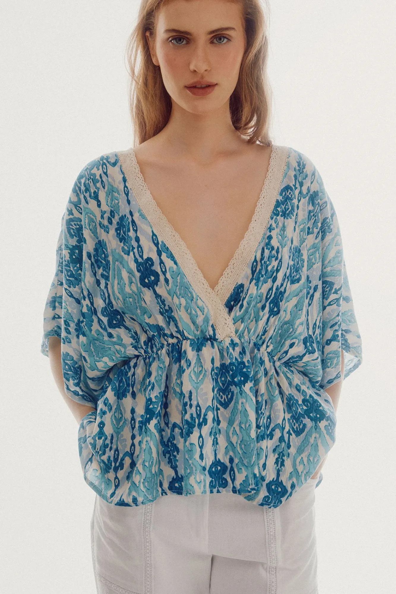 Blusa Fluida^Slowlove Best Sale