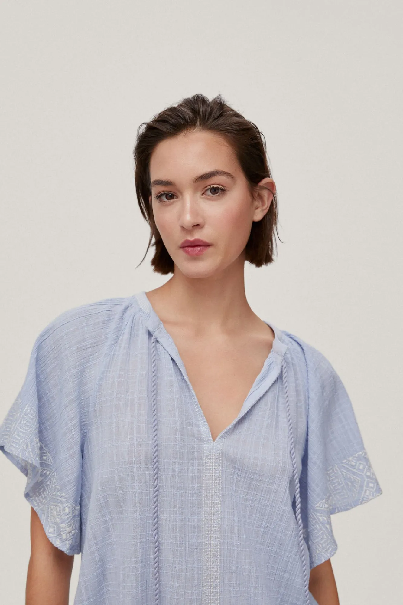 Blusa Fluida Bordados^Pedro del Hierro Clearance