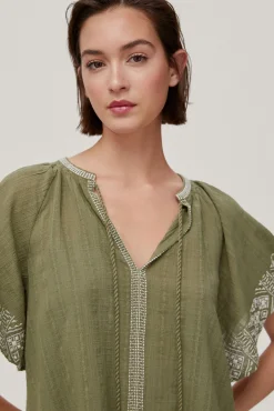 Blusa Fluida Bordados^Pedro del Hierro Cheap