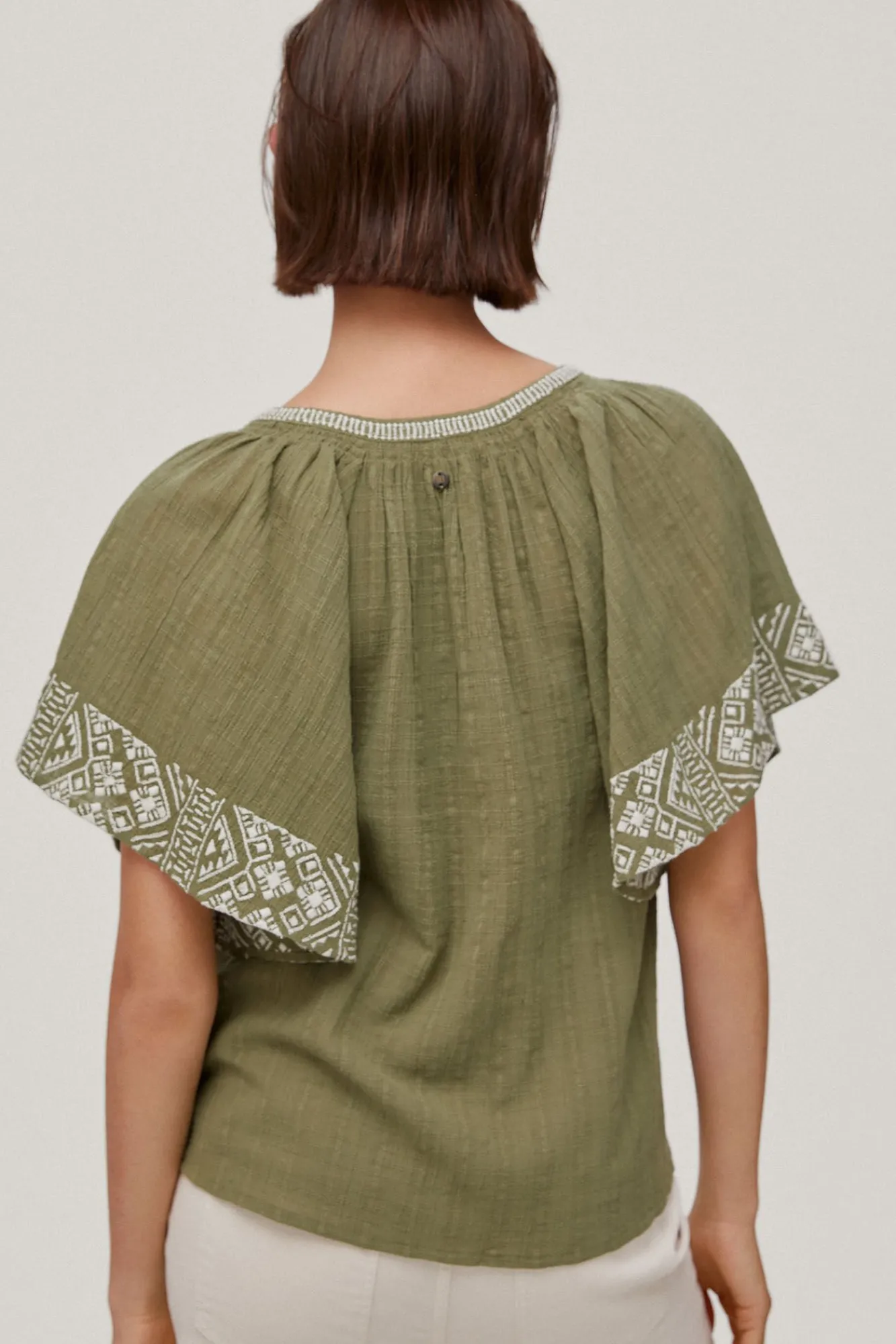 Blusa Fluida Bordados^Pedro del Hierro Cheap