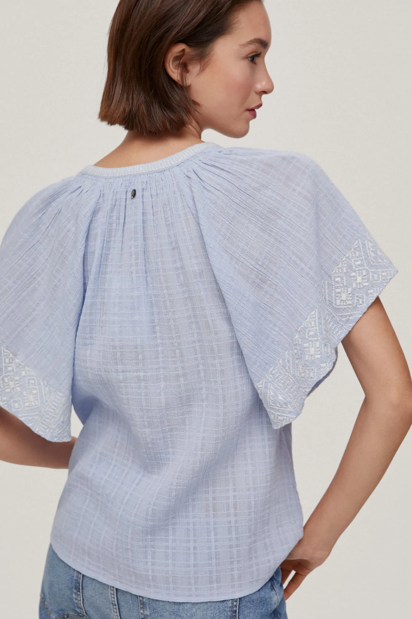 Blusa Fluida Bordados^Pedro del Hierro Clearance