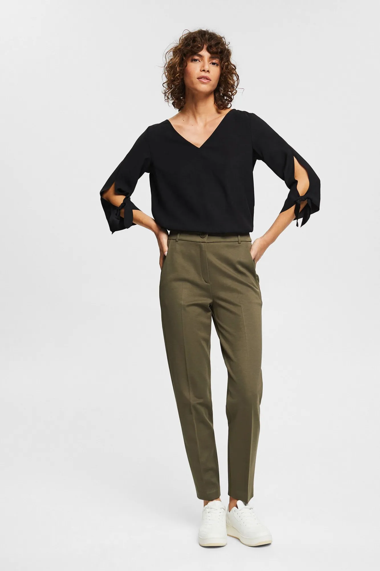 Blusa Holgada Y Suelta De Crepe^Esprit Fashion