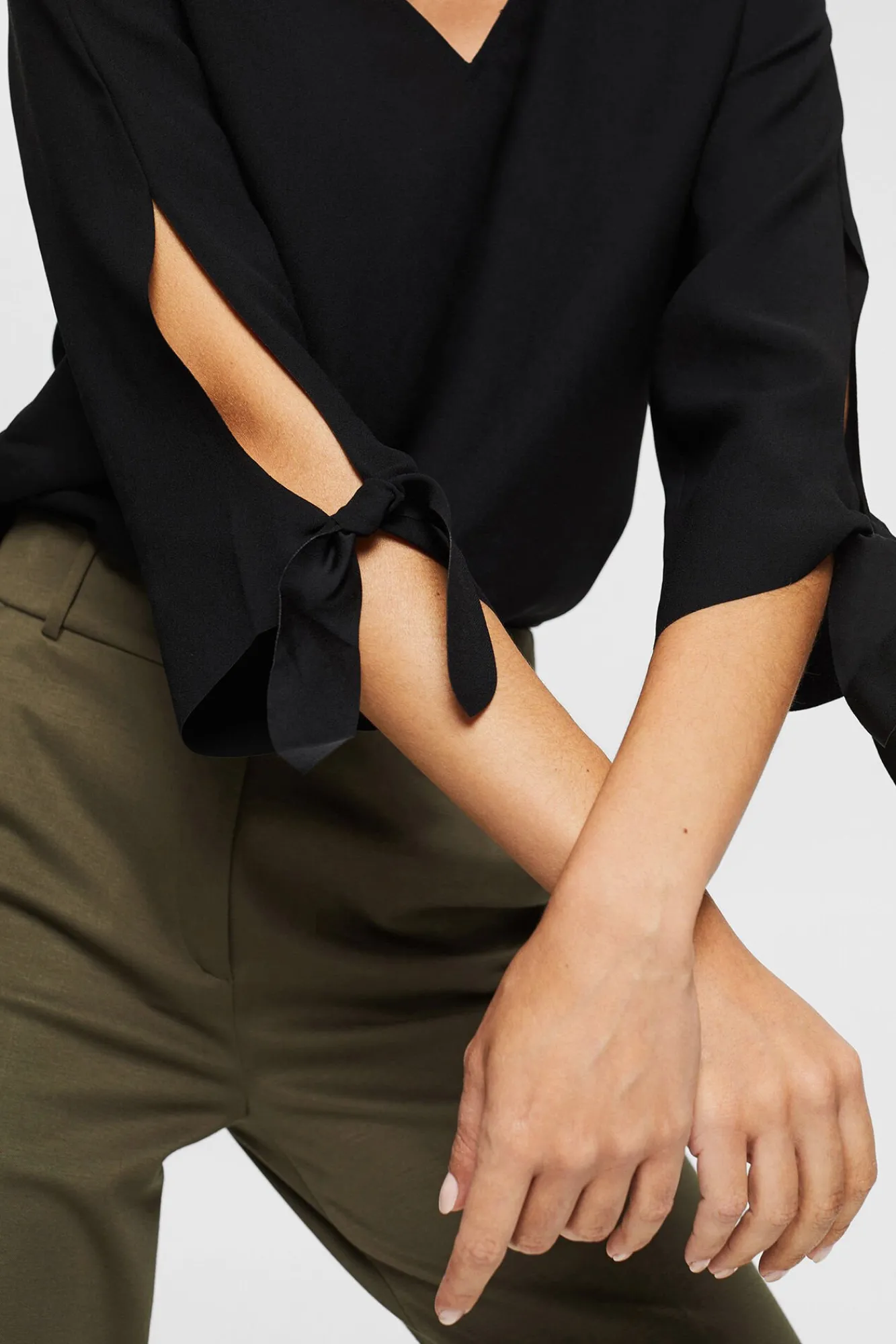 Blusa Holgada Y Suelta De Crepe^Esprit Fashion