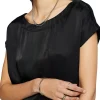 Blusa Lisa Viscosa Satinada^Esprit New