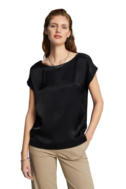 Blusa Lisa Viscosa Satinada^Esprit New