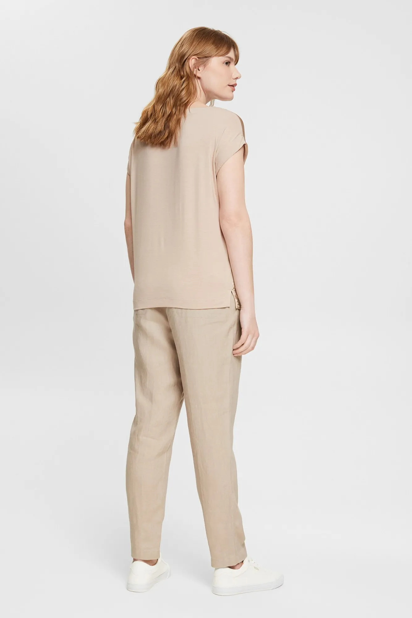Blusa Lisa Viscosa Satinada^Esprit Discount