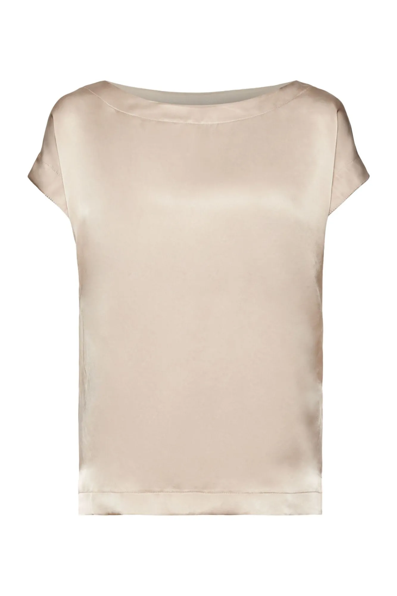 Blusa Lisa Viscosa Satinada^Esprit Discount