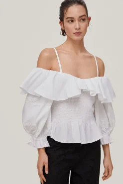 Blusa Off Shoulders Popelin^Pedro del Hierro Discount