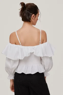 Blusa Off Shoulders Popelin^Pedro del Hierro Discount