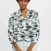 Blusa Oversized Animal Print Satinada^Esprit Best Sale