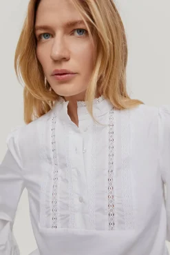 Blusa Popelin Con Cintas^Pedro del Hierro Cheap