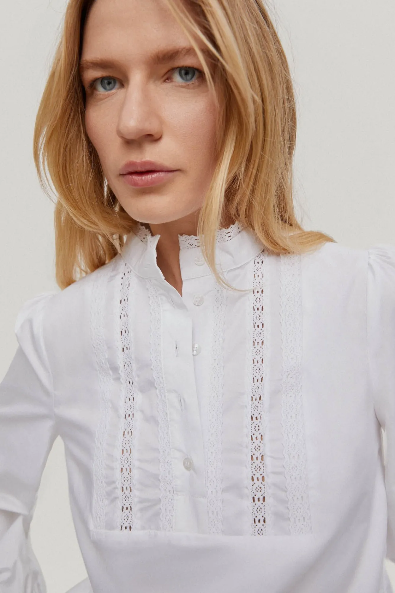 Blusa Popelin Con Cintas^Pedro del Hierro Cheap