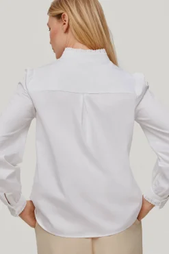 Blusa Popelin Con Cintas^Pedro del Hierro Cheap