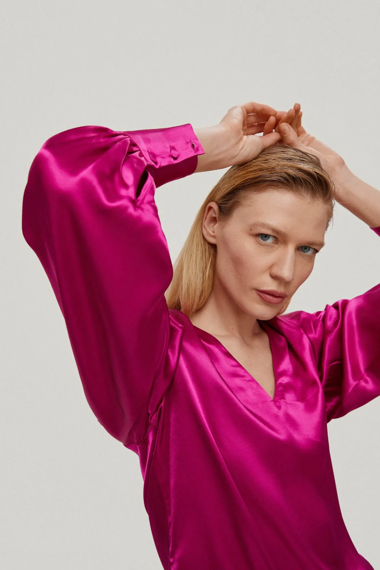 Blusa Satinada Fluida^Pedro del Hierro Shop