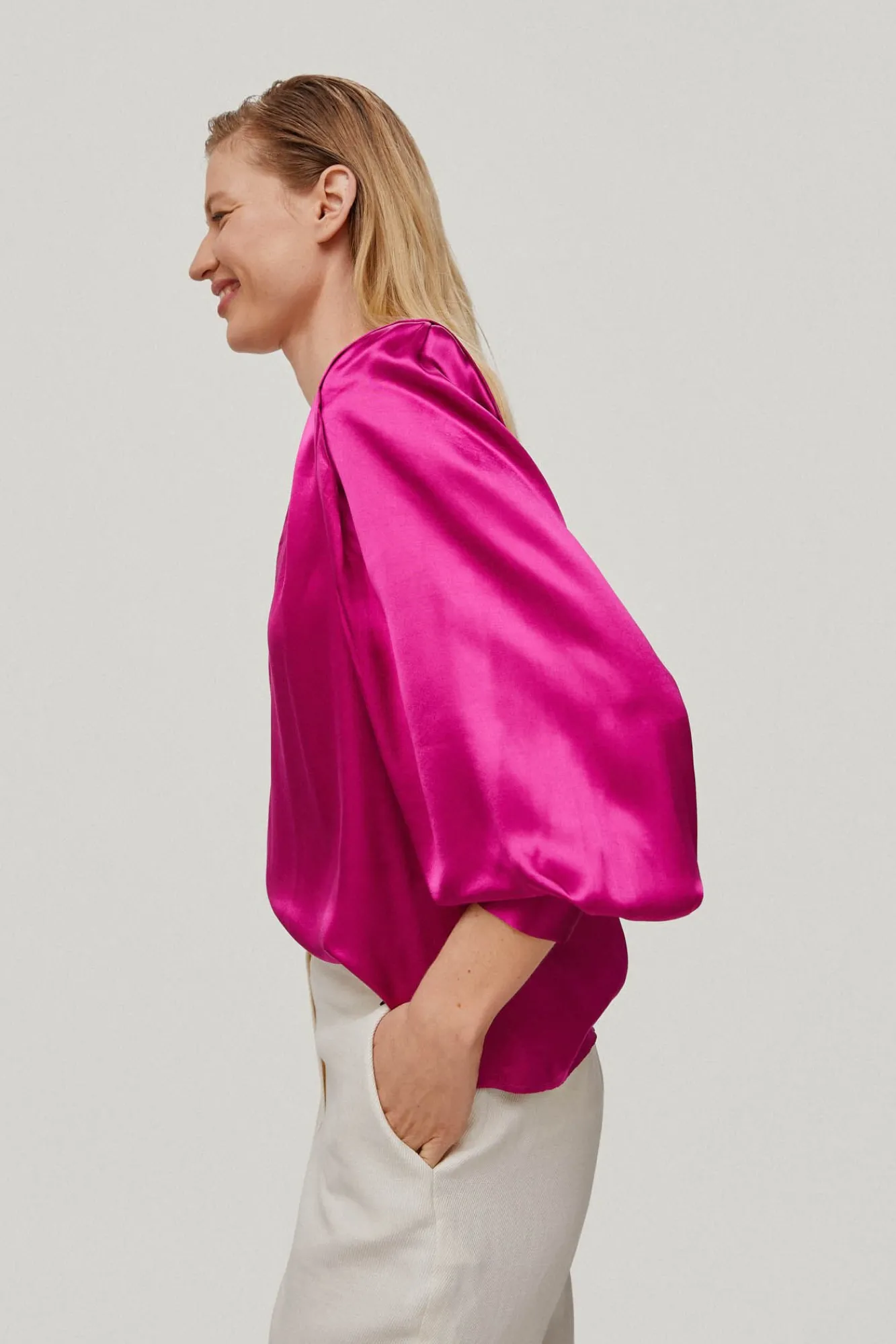 Blusa Satinada Fluida^Pedro del Hierro Shop